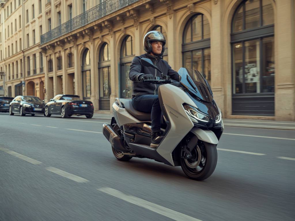 BMW scooter 3 roues : pourquoi ce maxi-scooter séduit les motards en ville
